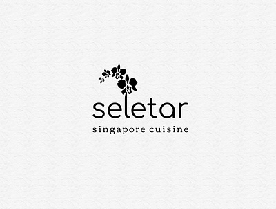 Elegant Logo branding creative design elegant flower food friendly graphic design illustration logo minimal minimalistic modern orchard professional restaurant simple singapore singaporean wordmark