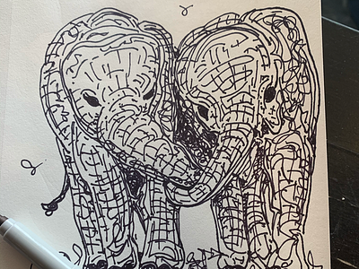 Elephant love elephant