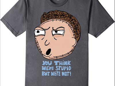 Morty is not stupid. amazon t shirts rick and morty