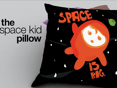 Space Kid Pillow