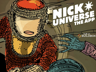 Nick Universe app branding cool design illustration ios logo nyc poster ui ux