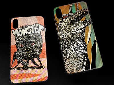 My new phone case illustrations