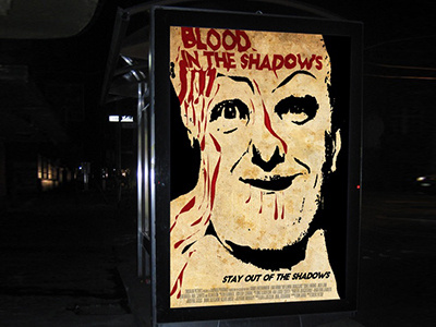 Blood in the Shadows movie poster scary