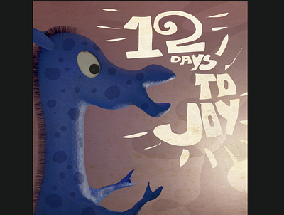 12 DAYS app art blue branding design giraffe illustration ios kids logo poster story ui vector