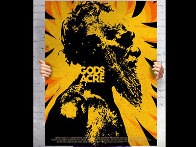Gods acre poster by EBR Design and Illustration. on Dribbble