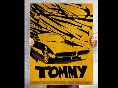 Tommy film movie poster yello