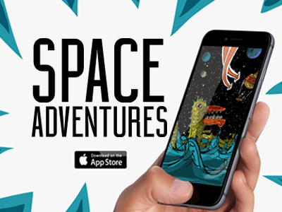 Space Adventures...the ios app adventure app book children fiction story