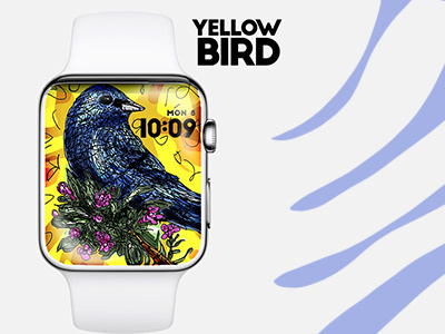 Apple Watch Yellow Bird apple watch bird watch yellow