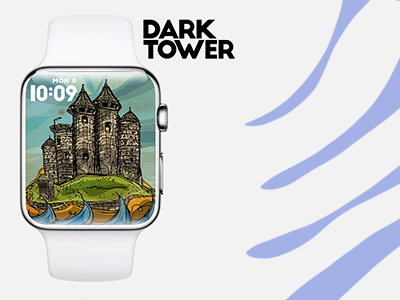 Apple Watch. Dark Tower adventure app book children fiction story