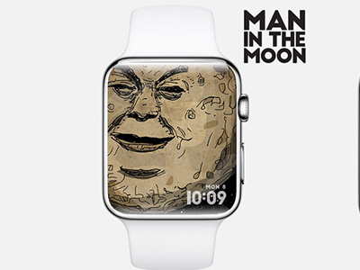 Apple Watch Man in the Moon apple watch applewatch cool exciting new products