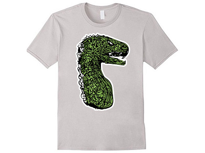 evil serpent tshirt advertising branding design logo poster space