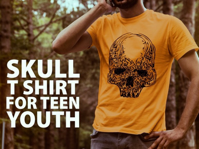 How can u go wrong with this skull shirt