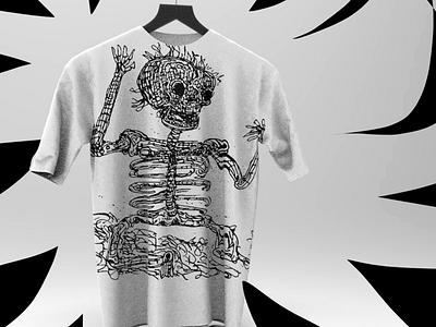 Can you handle the skeleton t-shirt?