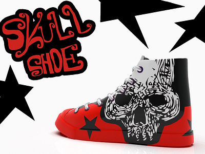 Skull Shoe