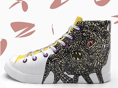 MONSTER SNEAKER DEMANDS RESPECT