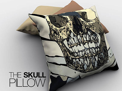 Who Wants A Skull Pillow