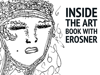 Inside the art book with erosner