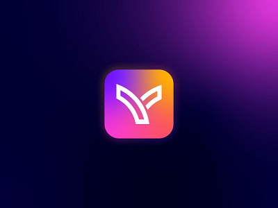 Yorka App Icon (Y) abstract brand identity branding creative design ecommerce gradients ksr logo logo designer logo trends 2021 logos and branding marketing agency modern logo designer startup unused y y logo y modern yorka