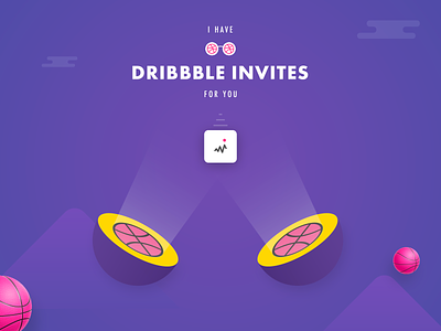 Dribbble Invite 2 art clean creative design dribbble illustration invitation invite