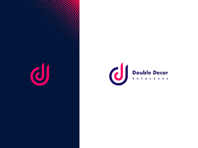 Double Decor Logo art branding d dd decor design double dribbble flat icon illustration logo typography vector website