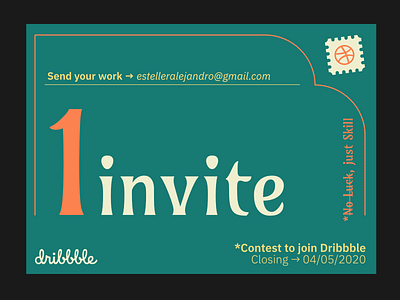 Dribbble invite