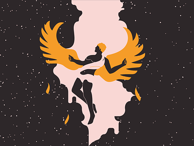 Icarus greek icarus illustration mythology rise