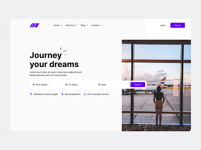 Travel Landing Page