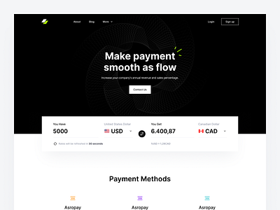 Payment Landing Page