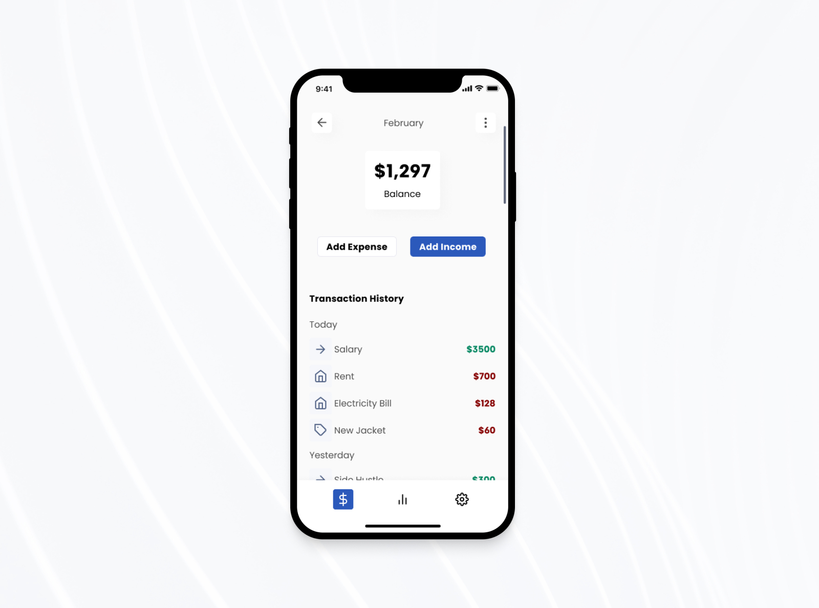 Personal Budget Finance Mobile App by Andrii Ladanskiy on Dribbble