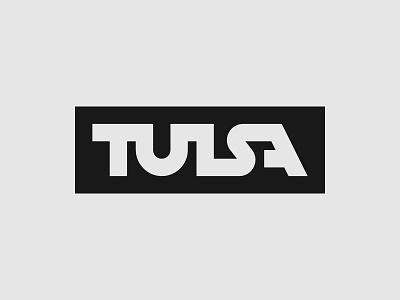 Tulsa Logo logo oklahoma tulsa wordmark