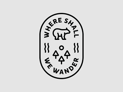 Where Shall We Wander Badge