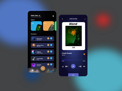 Muzio graphic design itunes mobile design music app music design playlist product design shazam soundcloud spotify ui ux