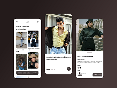 Clothes Online Shop app app design clothes shop graphic design mobile app online shop product design ui ux website website design
