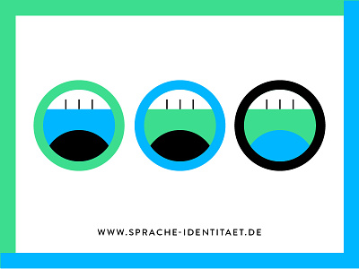 Sprache & Identität forms geometric graphic language voice