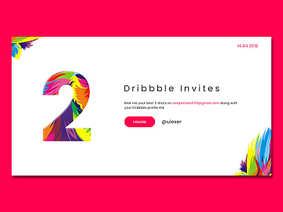 2x Dribbble Invites