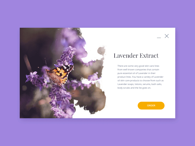 Herbal Card UI by Roxana Carabas on Dribbble