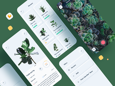 Neuomorphic Plant Watering App