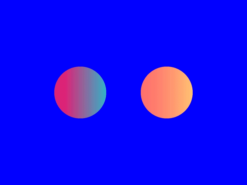 Gradient spheres split animation colors design gradient liquid motion shapes sphere split