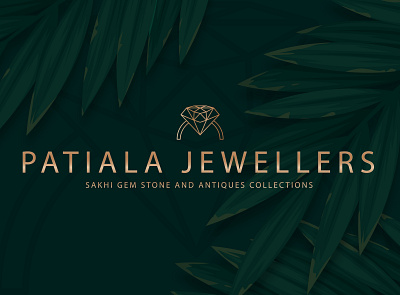 Patiala Jewelers branding design diamond logo feminine graphic design illustration jewellery logo logo logo design luxury logo ring logo signature logo typography ui vector