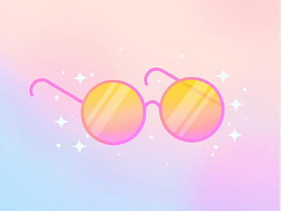 Disco Shades 70s accessories dance disco funky glasses gradient groovy magic party shades spacey sunglasses whimsical