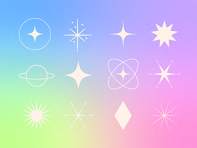 Twinkling Icons by Renee Fleck on Dribbble