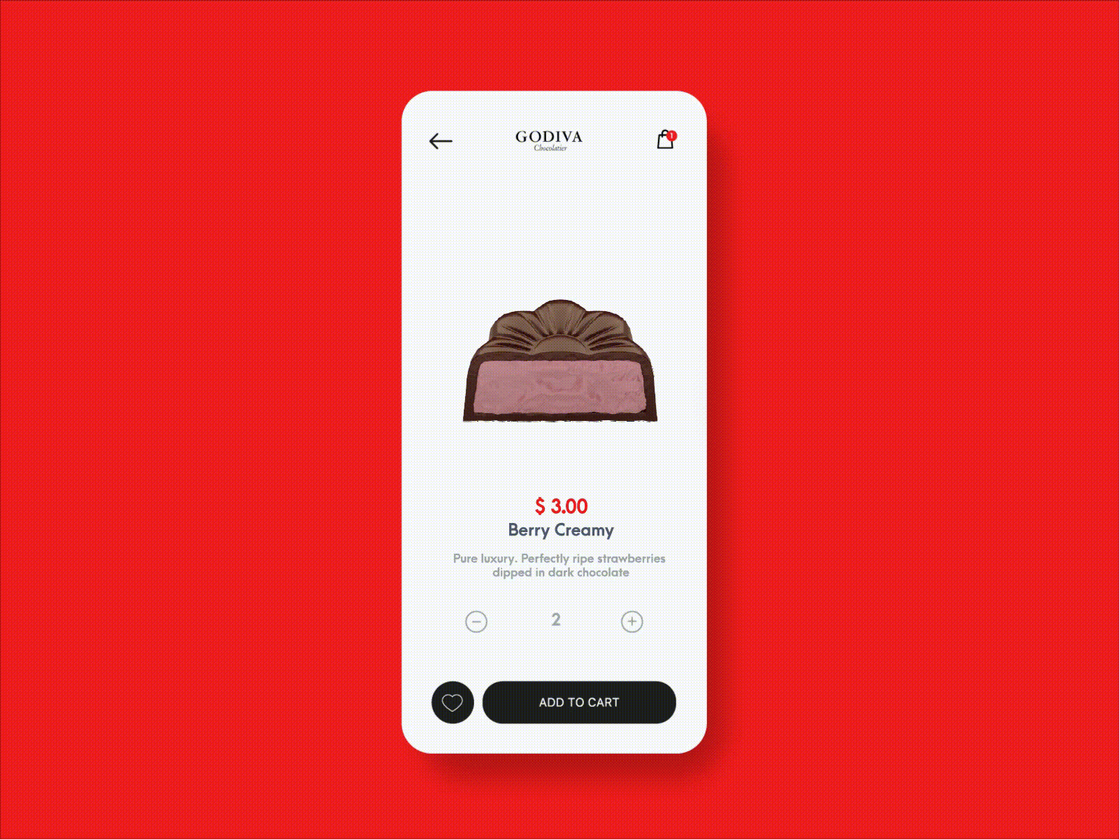 Made with Love ❤️💕 14 february 2d 2danimation 3d aftereffects app cart chocolates dailyui design dribbble flat hello love madewithlove minimal motion design ui ux valentine day