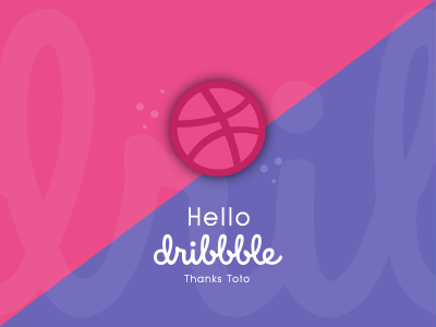 Hello dribbble