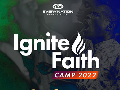Faith Camp Flyer branding design flyer flyer design graphic design logo