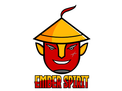 Logotipe ember spirit graphic design logo