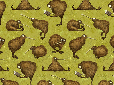 Who are kiwi? bird cute kiwi pattern