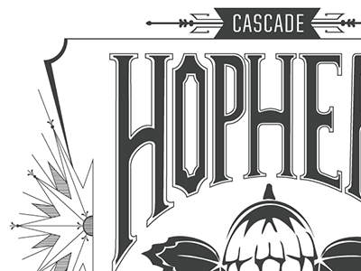 Cascade Hop... hops vintage