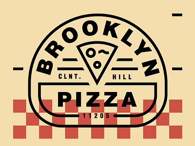 Bklyn Pizza brooklyn helvetica pizza