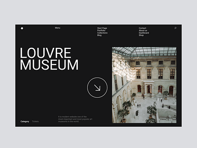 Concept for Louvre Museum
