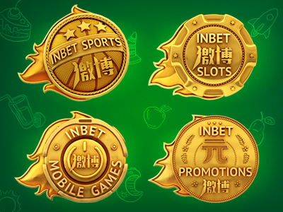 Casino INBET bages casino icons inbet mobile games promotions slots sports